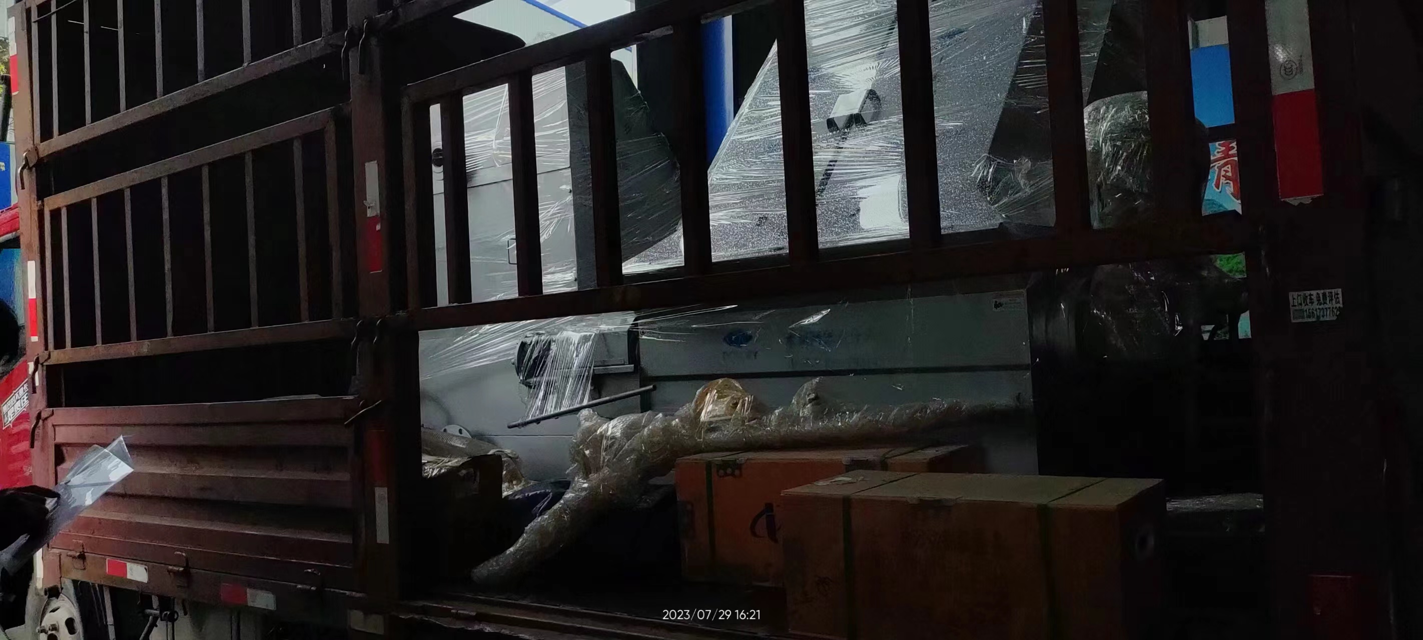 河南盾旗發浙江1臺120Z,發天津1臺120B
